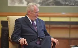 Prezydent Czech Milosz Zeman