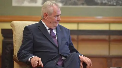 Prezydent Czech Milosz Zeman
