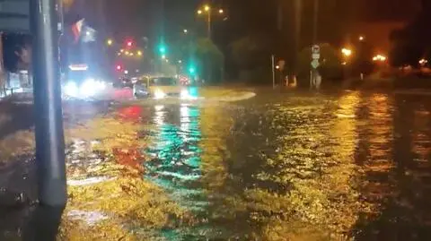 Zalane ulice w Gorzowie Wielkopolskim