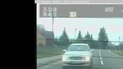 Nieudana ucieczka przez policją