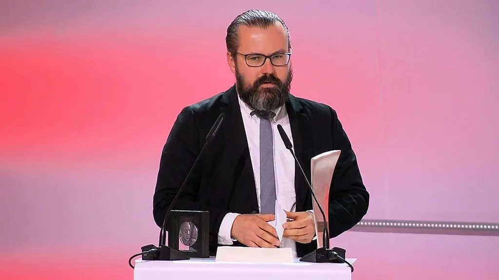 Przemówienie Bertolda Kittela po otrzymaniu nagrody im. Andrzeja Woyciechowskiego