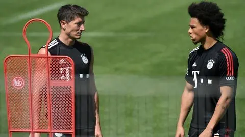 Robert Lewandowski i Leroy Sane