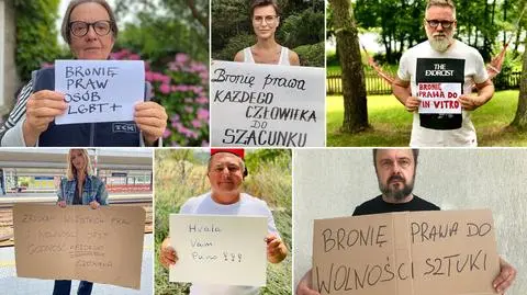 Ludzie kultury, aktorzy, artyści, dziennikarze dołączają do akcji "Wszyscy Jesteśmy Rzecznikami"