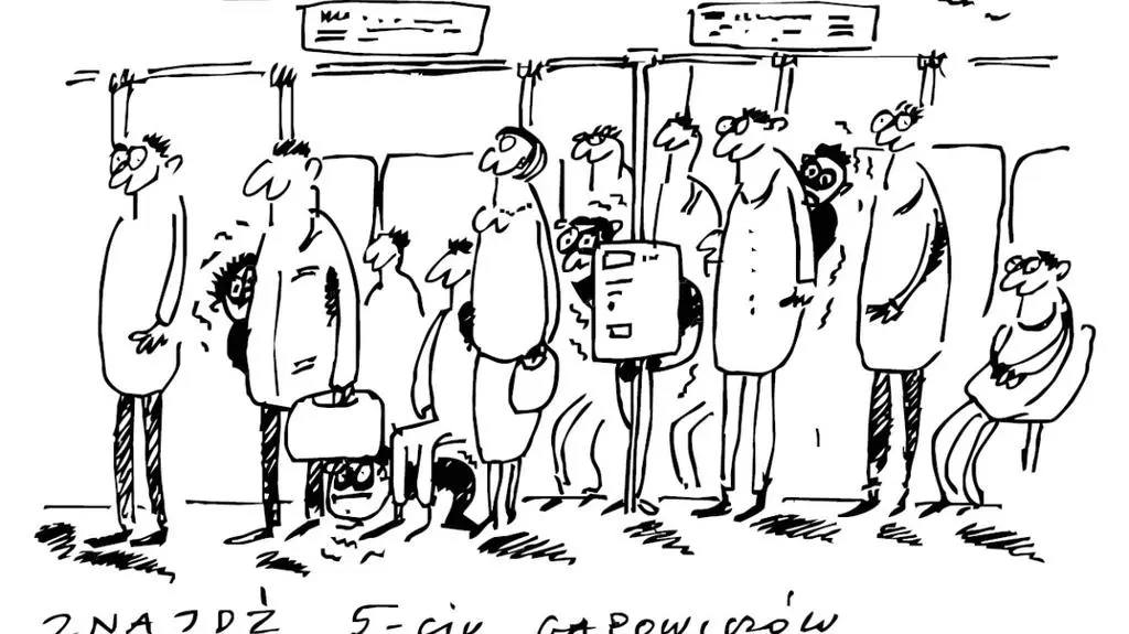 Znajdź pięciu gapowiczów