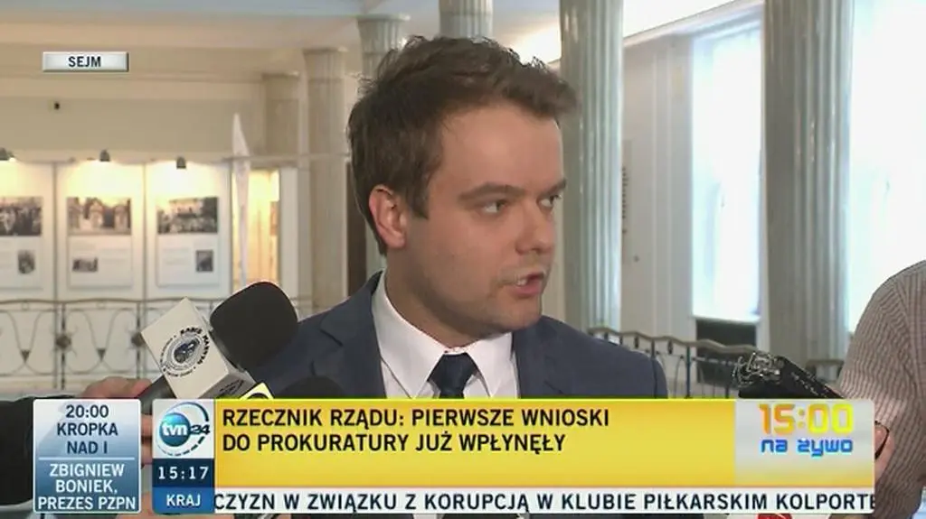 Rzecznik rządu: pierwsze wnioski do prokuratury ws. działań PO-PSL zostały złożone, kolejne będą wpływać