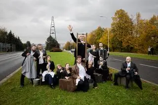 Odsłonięciu pomnika towarzyszyło oficjalne otwarcie festiwalu "Źródła Pamięci. Szajna-Grotowski-Kantor"
