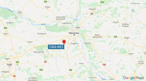 Pożar drewnianego budynku, ranni. "Prawdopodobnie wybuchł gaz"