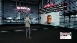 Szczepionka przeciwko koronawirusowi nie będzie niebezpieczna? Odpowiada doktor Grzesiowski