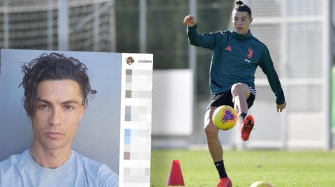 Ronaldo znów zmienił fryzurę. Wygląda jak na początku kariery