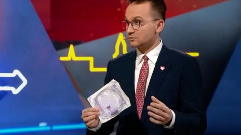 Adrian Witczak przyniósł do studia sondę dojelitową
