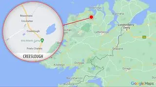 W miejscowości Creeslough doszło do wybuchu na stacji benzynowej