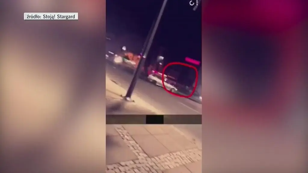 Filmik z zajścia nagrany przez świadka