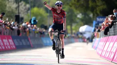 Piękny triumf Dana Martina. Pierwszy kryzys lidera Giro d'Italia