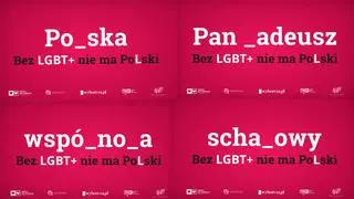 Kampania społeczna "Bez LGBT+ nie ma PoLski"