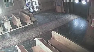 Mężczyzn zauważył proboszcz