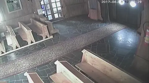 Mężczyzn zauważył proboszcz