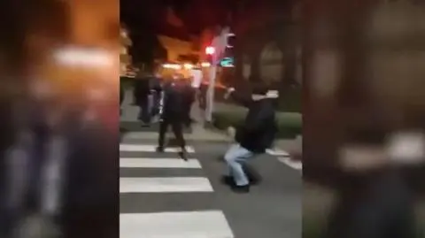 Atak podczas demonstracji we Wrocławiu