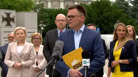 Michał Gramatyka dołącza do Polski 2050. "Nasz kolega się od dawna przygotowywał i naprawdę nas nie szanuje"