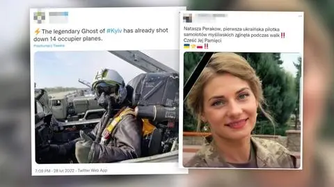 Przekazy o ukraińskich pilotach - uwaga na wprowadzające w błąd zdjęcia