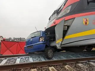 Tragiczny wypadek w Ozorkowie (woj. łódzkie)