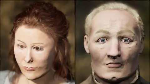 Odtworzony wygląd mieszkańców Górnych Łużyc