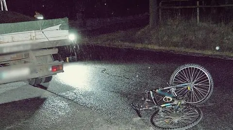 Ustalono, że małoletni nieprawidłowo skręcał w lewo