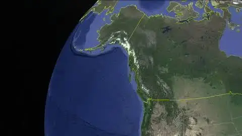 alaska mapka