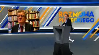 Tadeusz Cymański był gościem poniedziałkowej "Rozmowy Piaseckiego"