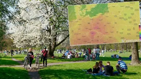 W weekend miejscami temperatura zbliży się do 30 stopni