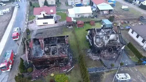Murowana Goślina: ich domy pochłonął ogień trwa zbiórka na odbudowę