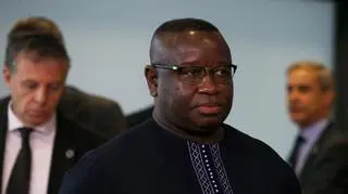 Prezydent Sierra Leone Julius Maada Bio