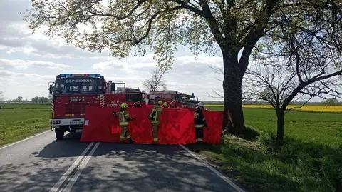 Śmiertelny wypadek na dk 46