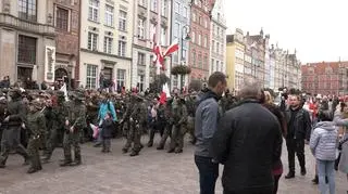 Parada niepodległości w Gdańsku