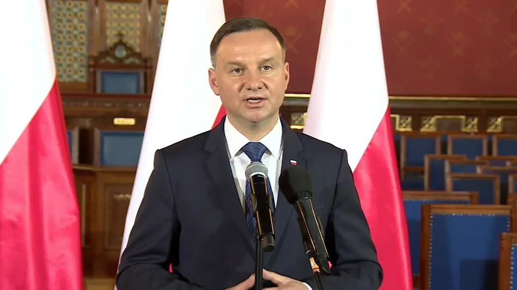 Całe wystąpienie prezydenta Andrzeja Dudy