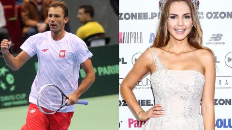 Łukasz Kubot zaręczył się z byłą Miss Polski