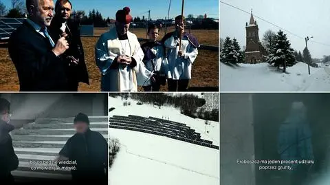 "Jest centrala, która tym rządzi". Były senator i parafialna fotowoltaika