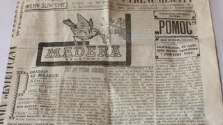 W kapsule były gazety z 1911 i 1912 roku