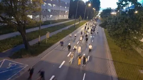 Rolkarze na ulicach. Czwartkowy wieczór z utrudnieniami w czterech dzielnicach 