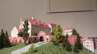 Fragment powstającej makiety - Góra Przemysła