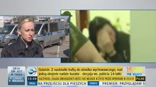 Dwie z agresywnych nastolatek zaczęły mataczyć
