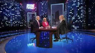 Krzysztof Kwiatkowski i Wanda Nowicka w "Kropce nad i" 
