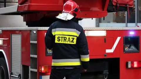 Straż pożarna pracuje w budynku prokuratury przy Kruczej (zdjęcie ilustracyjne) 