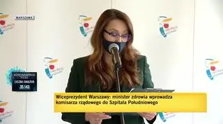 "W ciągu 10 tygodni zakończyliśmy budowę szpitala tymczasowego"