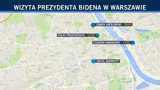 Program sobotniej wizyty Joe Bidena w Warszawie