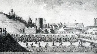 1807 - burzenie fortyfikacj na Wzgórzu Partyzantów na zlecenie Francuzów