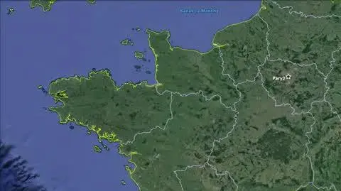 paryz mapka