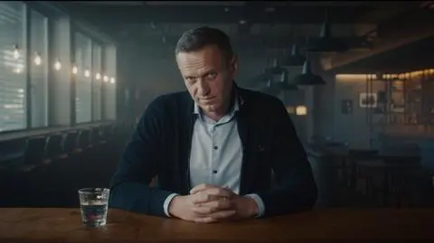 Kadr z filmu "Nawalny"