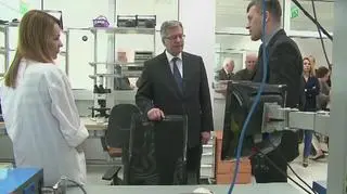 Prezydent Bronisław Komorowski z wizytą w Ożarowie