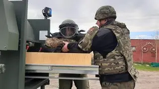 Pocisk udało się usunąć bez ewakuacji ludzi