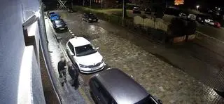 Monitoring nagrał mężczyzn
